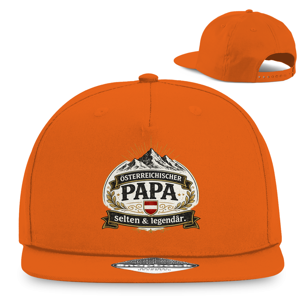 Snapback kapa za repere "Austrijski tata – rijedak i legendaran" | Moderna kapa za tatu