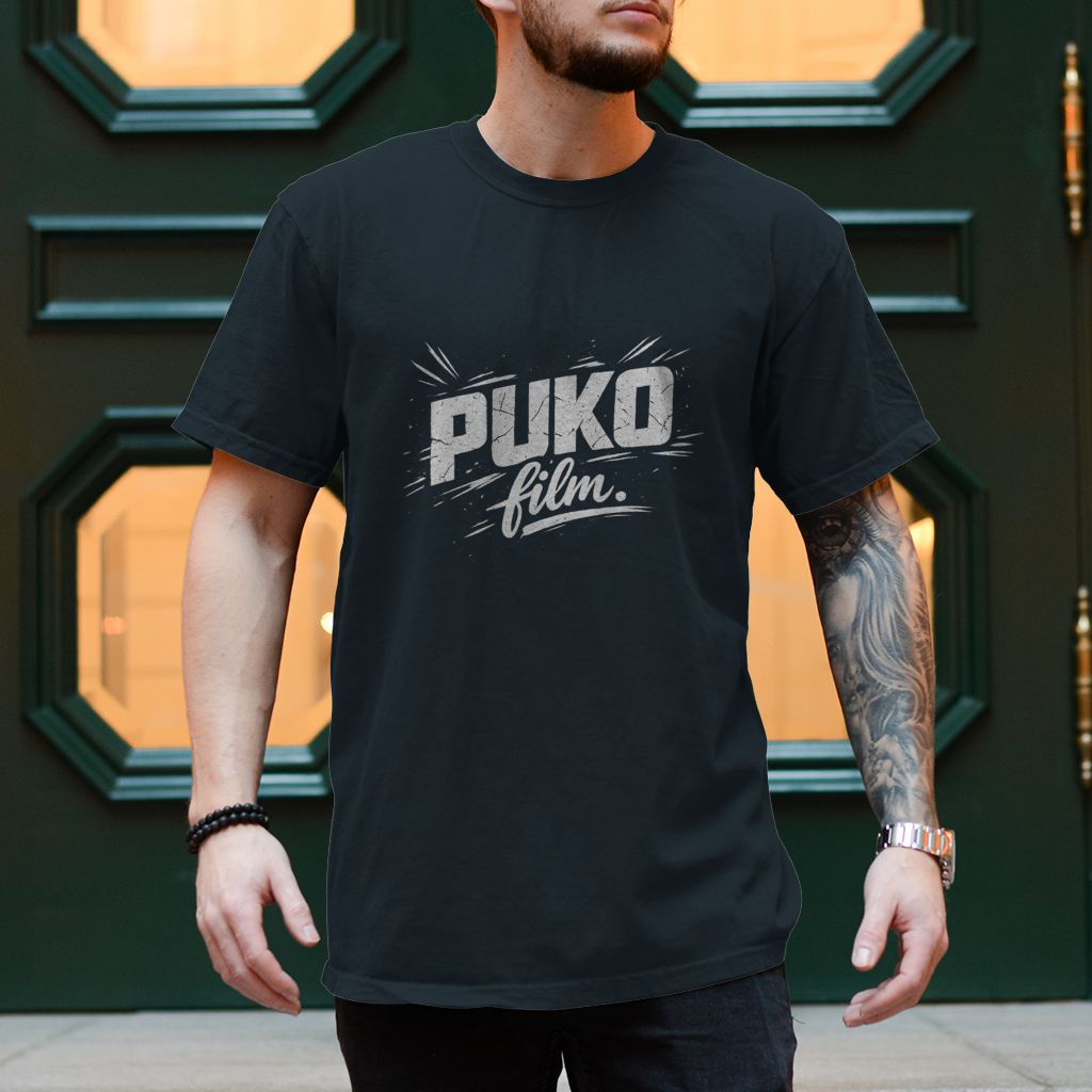 Muška majica „Puko Film“ – Majica s balkanskim humorom