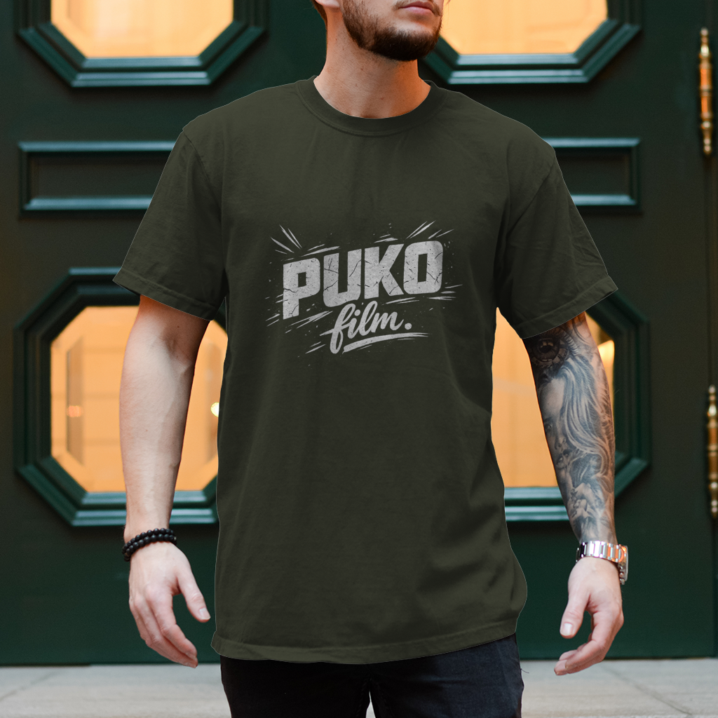 Muška majica „Puko Film“ – Majica s balkanskim humorom