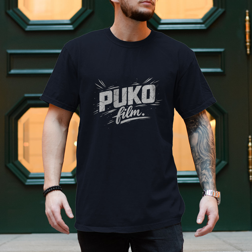 Muška majica „Puko Film“ – Majica s balkanskim humorom