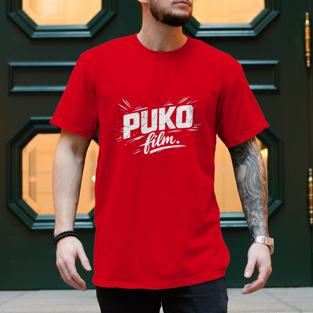 Muška majica „Puko Film“ – Majica s balkanskim humorom