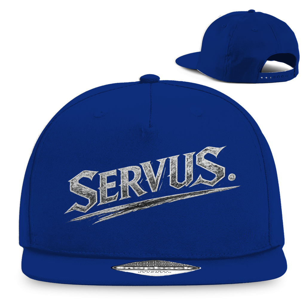 Snapback rap kapa "Servus" – Austrijska streetwear kapa u retro stilu
