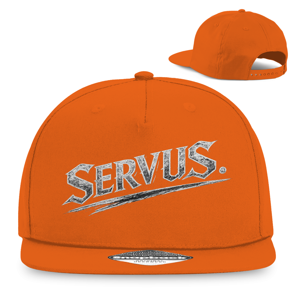 Snapback rap kapa "Servus" – Austrijska streetwear kapa u retro stilu