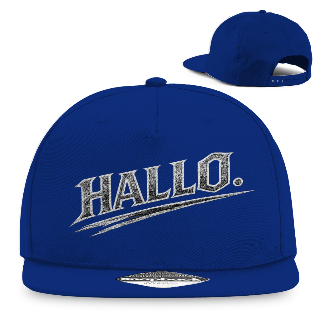 Snapback reper kapa "Hallo" – Austrijska streetwear kapa u retro stilu