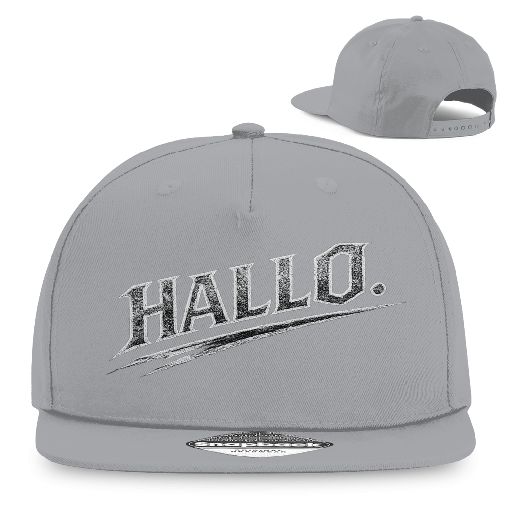 Snapback reper kapa "Hallo" – Austrijska streetwear kapa u retro stilu