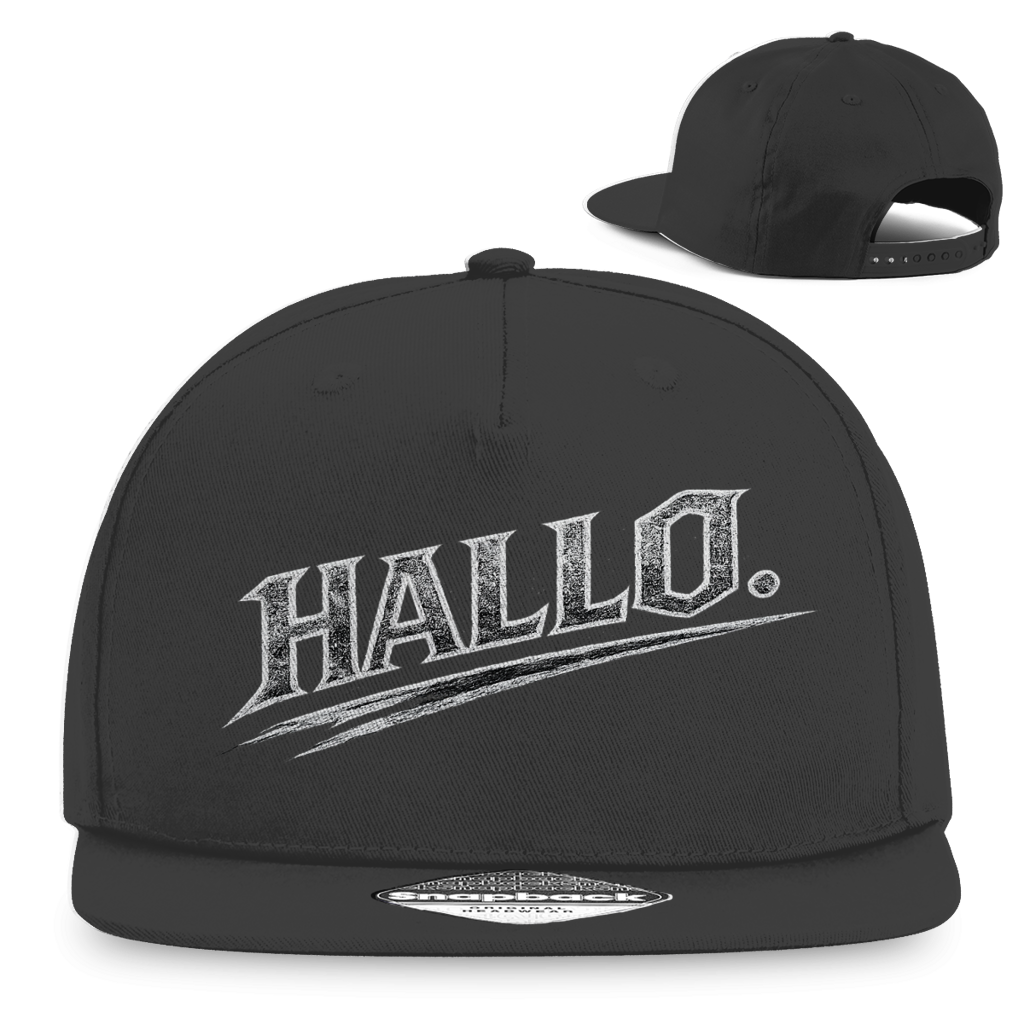 Snapback reper kapa "Hallo" – Austrijska streetwear kapa u retro stilu