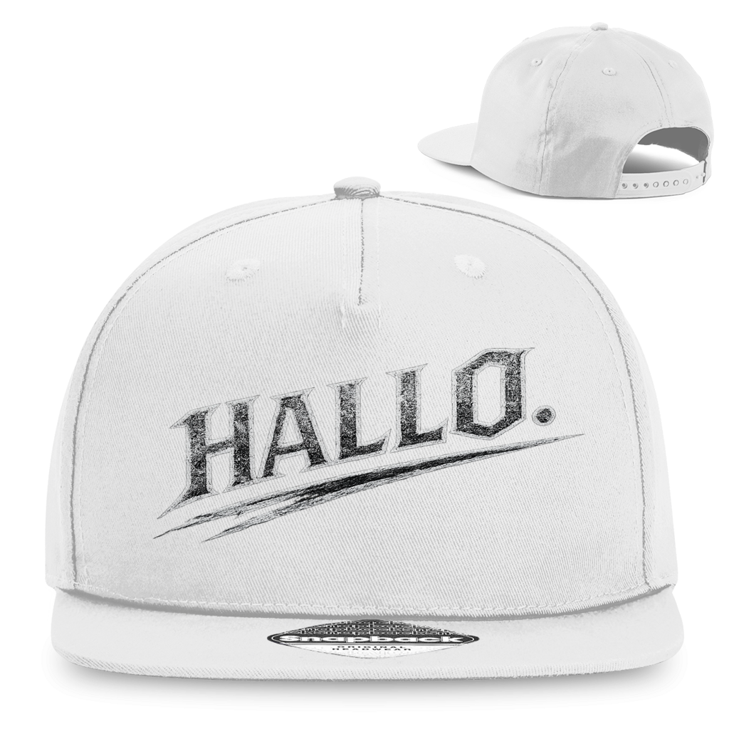 Snapback reper kapa "Hallo" – Austrijska streetwear kapa u retro stilu