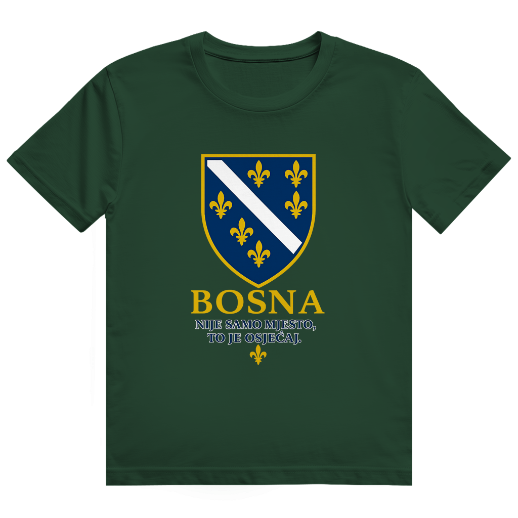 Muška Heavy Cotton majica Bosna Nije Samo Mjesto To Je Osjećaj