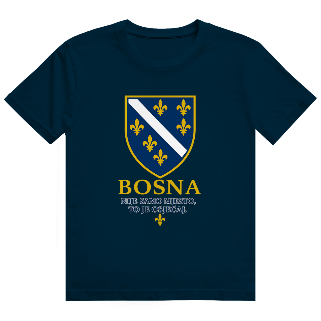 Muška Heavy Cotton majica Bosna Nije Samo Mjesto To Je Osjećaj
