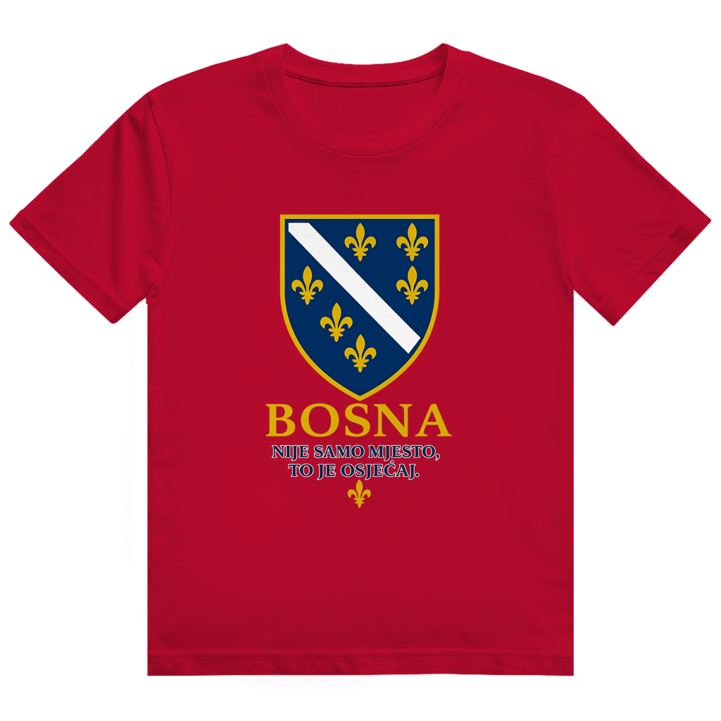 Muška Heavy Cotton majica Bosna Nije Samo Mjesto To Je Osjećaj