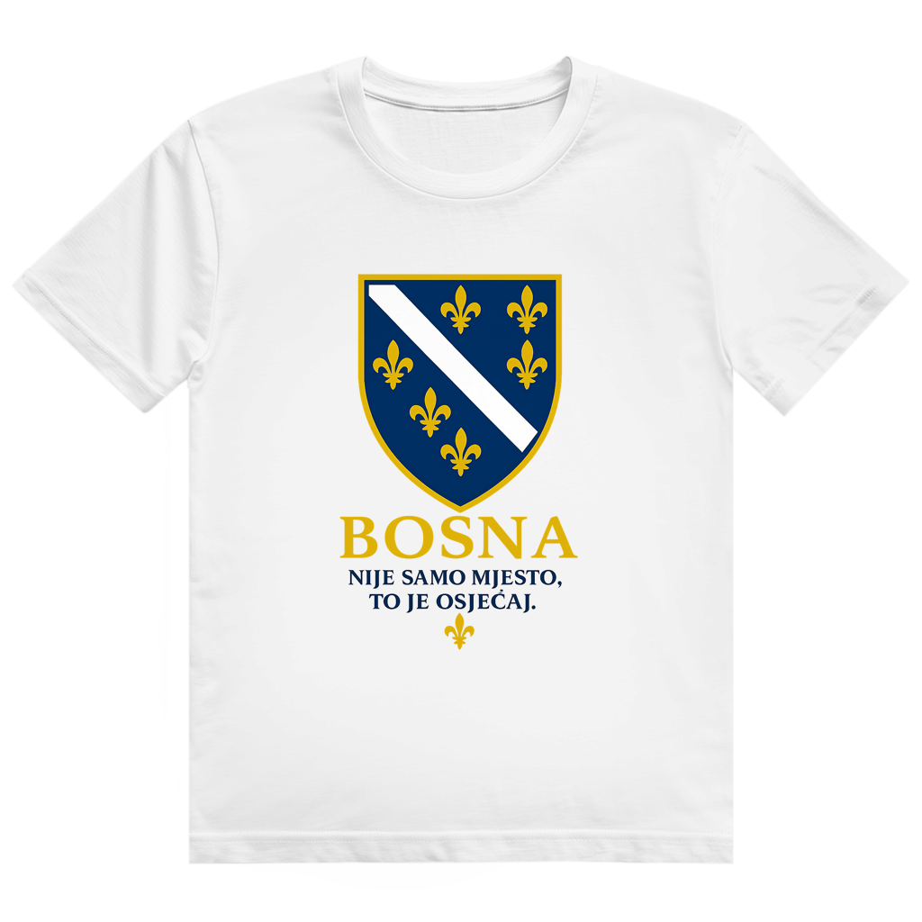 Muška Heavy Cotton majica Bosna Nije Samo Mjesto To Je Osjećaj