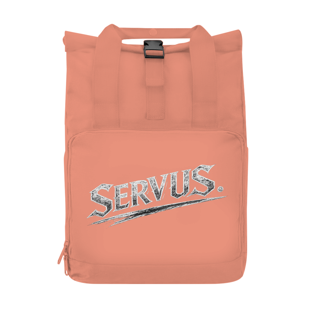 Rucksack mit Seitentasche Servus