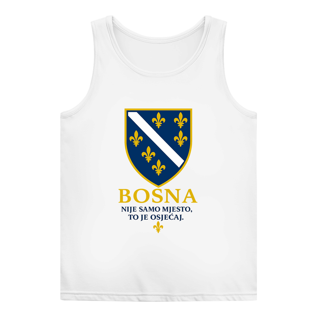 Damen Basic Tank Top Bosna Nije Samo Mjesto, To Je Osjećaj