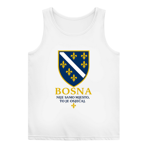 Damen Basic Tank Top Bosna Nije Samo Mjesto, To Je Osjećaj