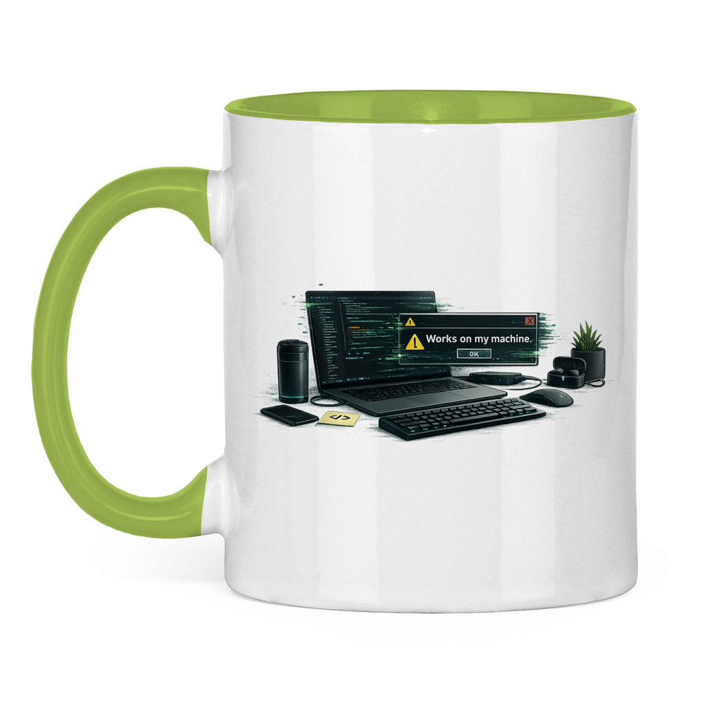 IT Works on My Machine Tasse | Lustiges Entwickler Geschenk