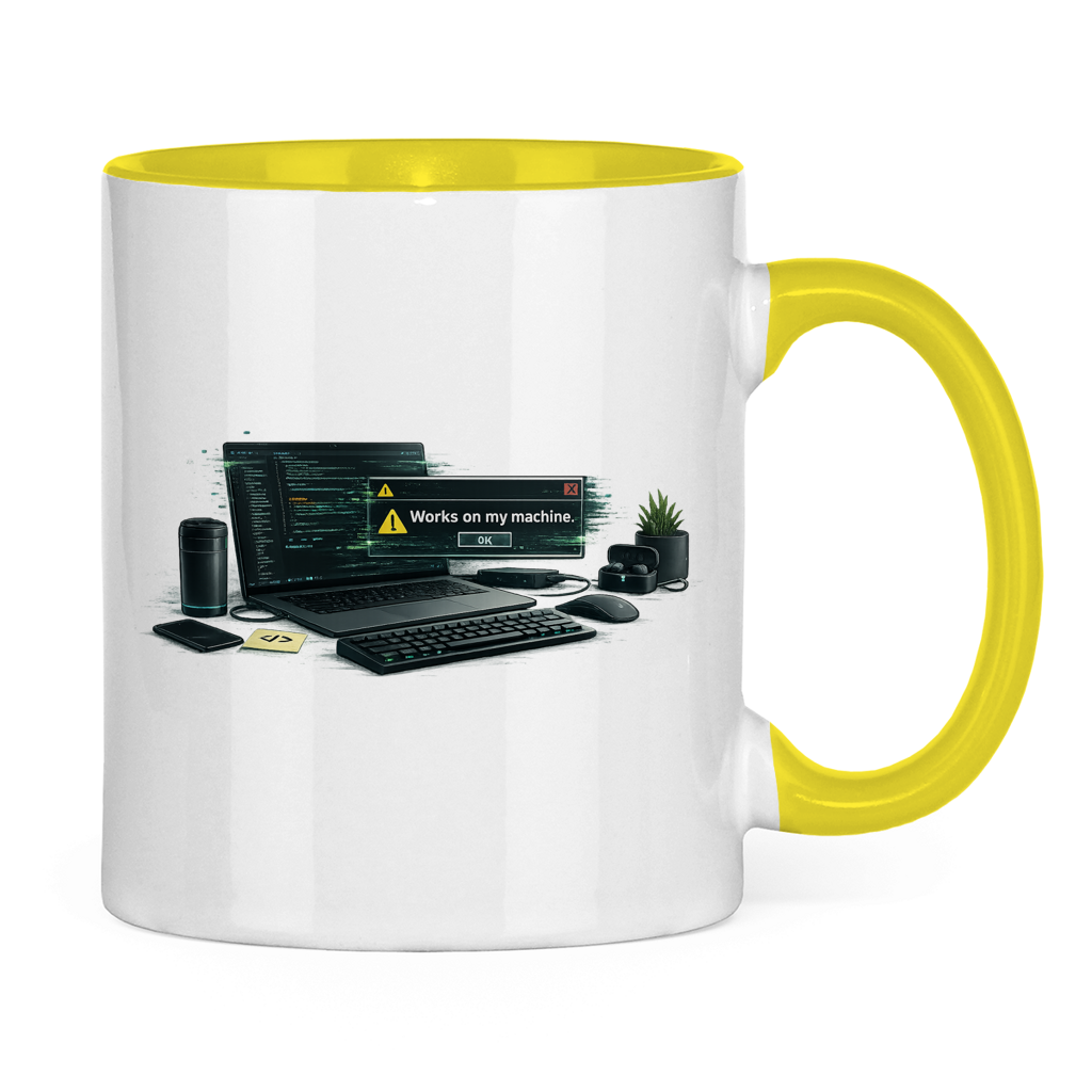 IT Works on My Machine Tasse | Lustiges Entwickler Geschenk