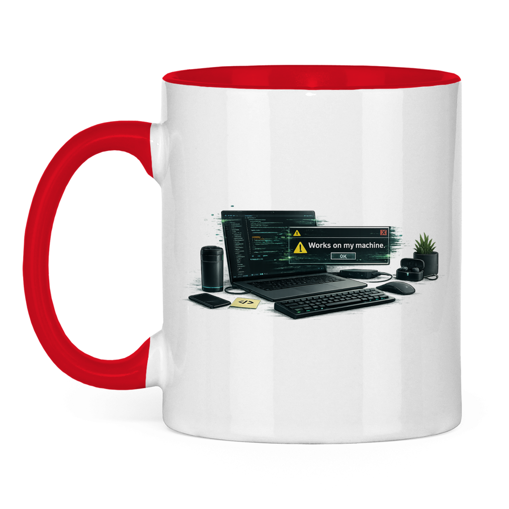 IT Works on My Machine Tasse | Lustiges Entwickler Geschenk