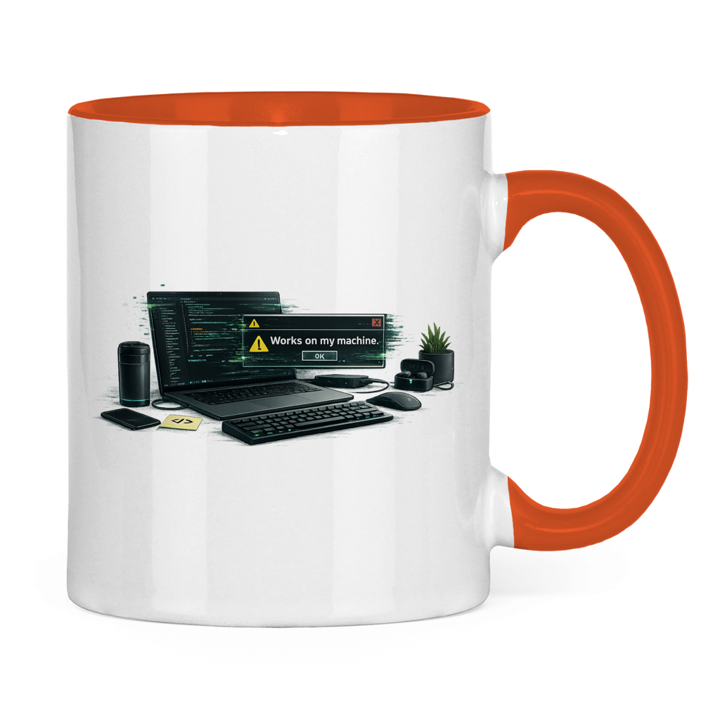 IT Works on My Machine Tasse | Lustiges Entwickler Geschenk