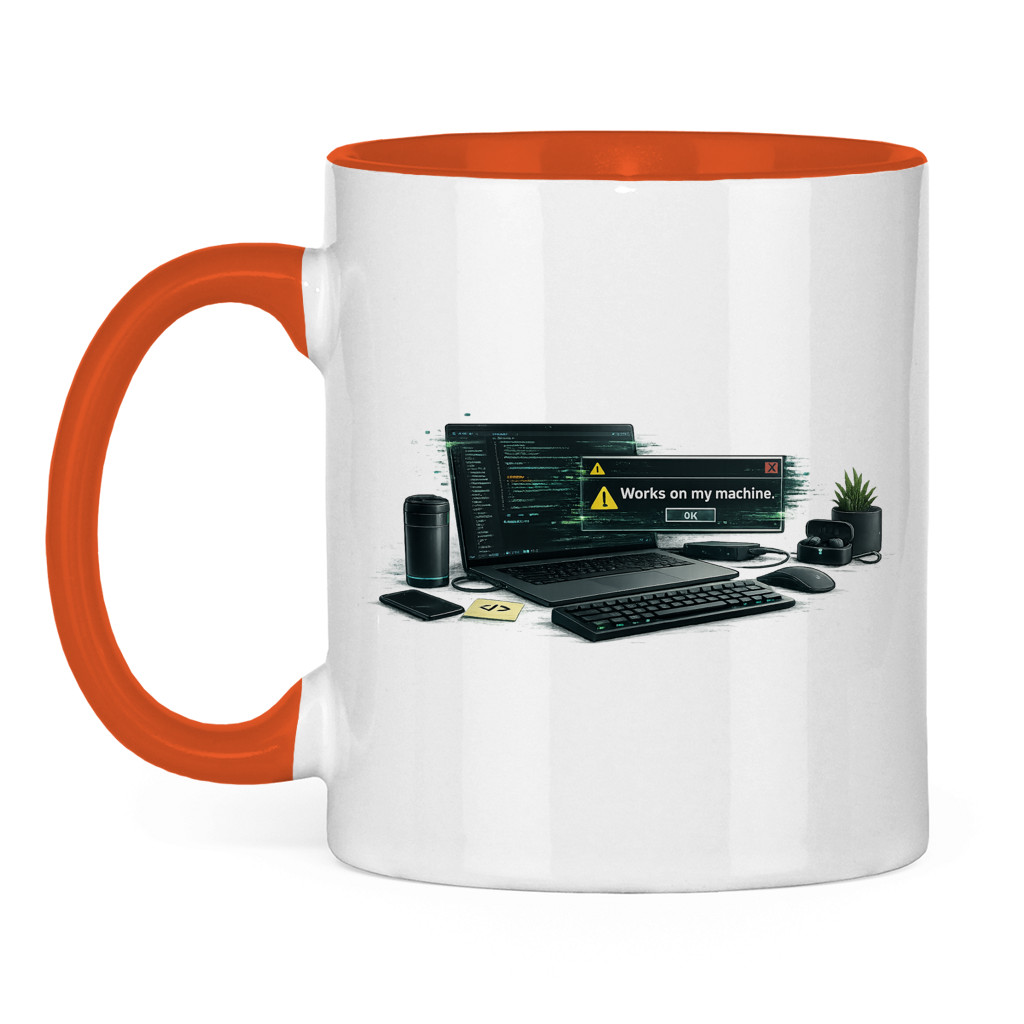 IT Works on My Machine Tasse | Lustiges Entwickler Geschenk