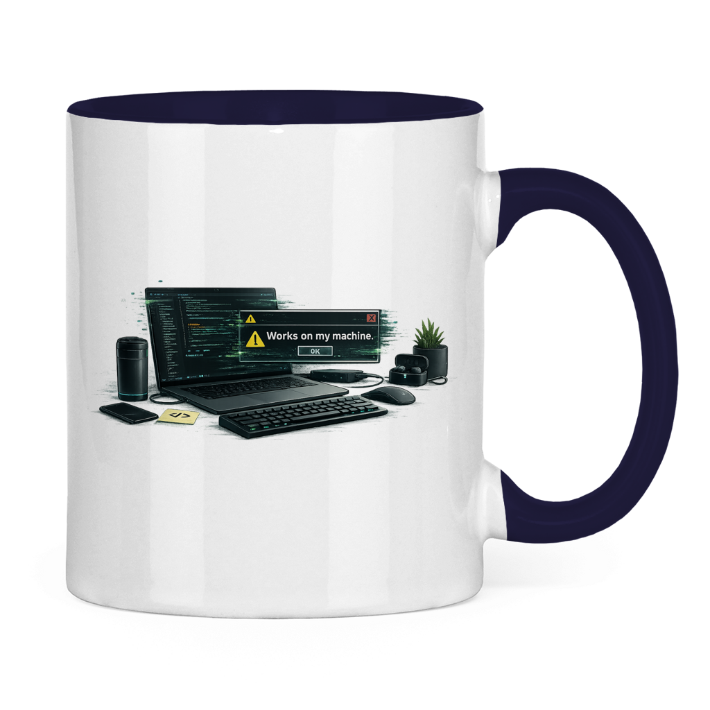 IT Works on My Machine Tasse | Lustiges Entwickler Geschenk