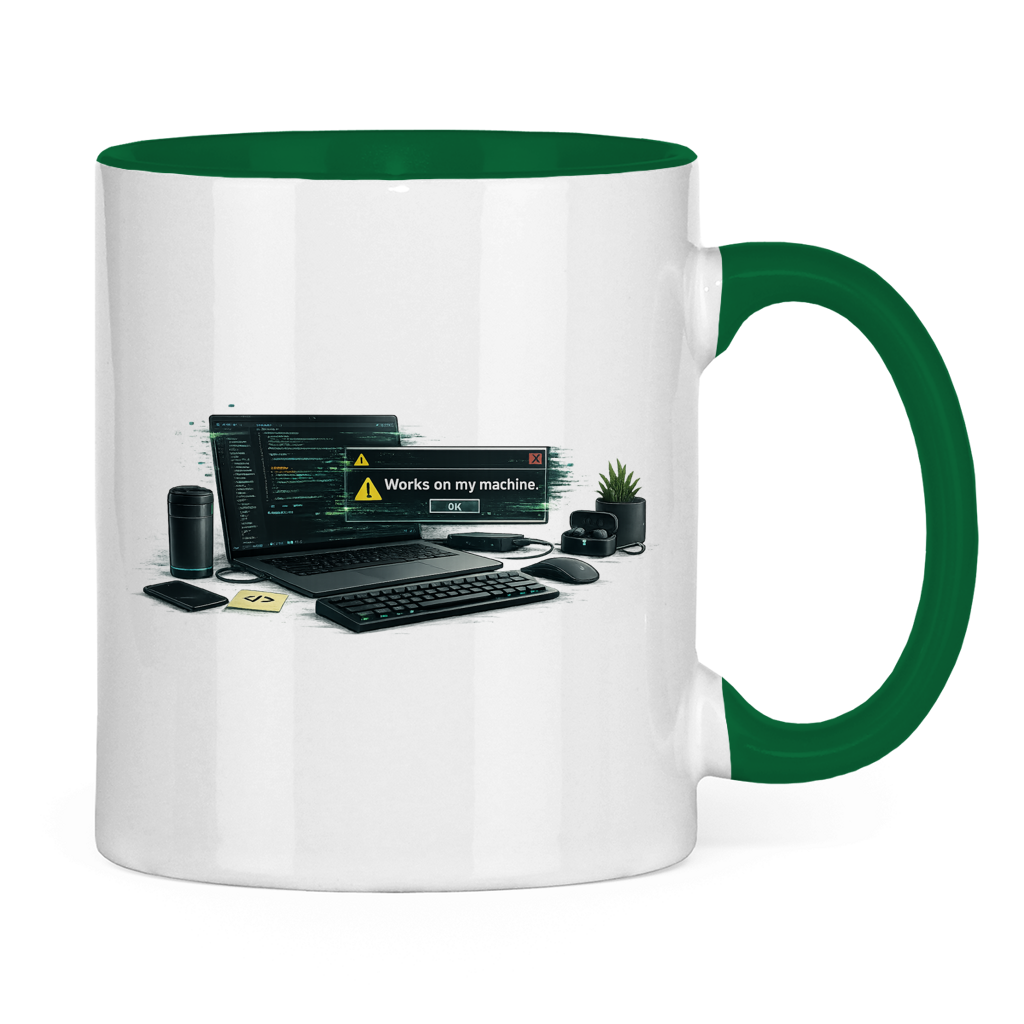 IT Works on My Machine Tasse | Lustiges Entwickler Geschenk