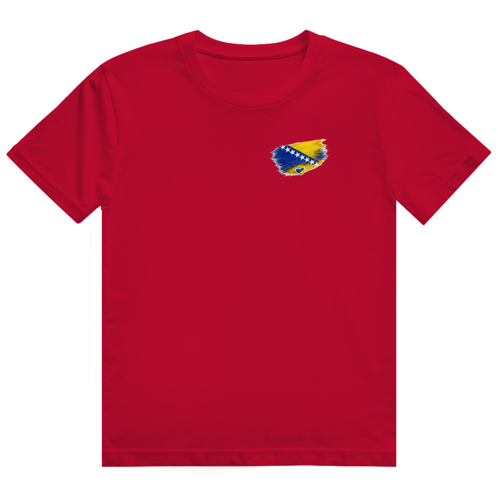 Muška majica "Heavy Cotton" - Bosna Zastava Srce