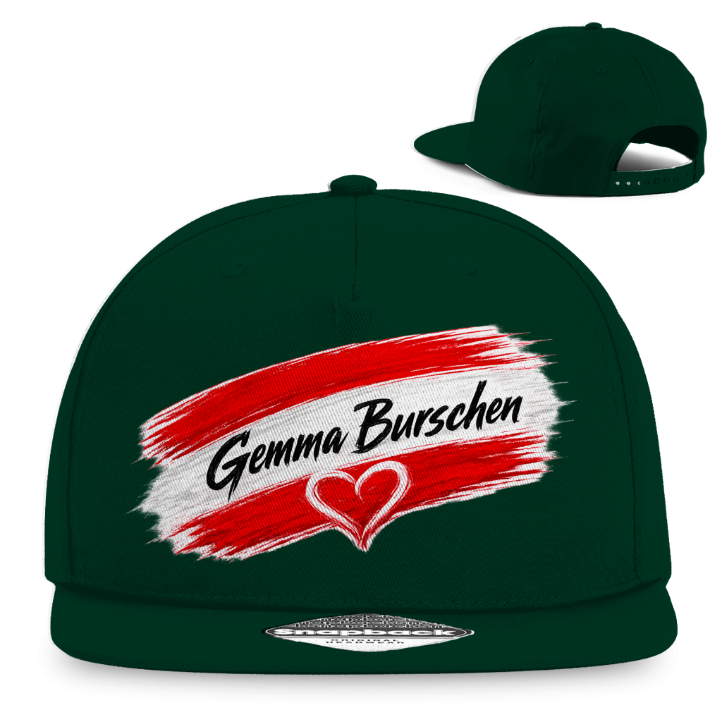 🇦🇹 Gemma Burschen Herz Rapper Cap – Österreichischer Style für echte Fans