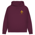 Ženski Premium Organski Hoodie Zlatni Bosanski Ljiljan