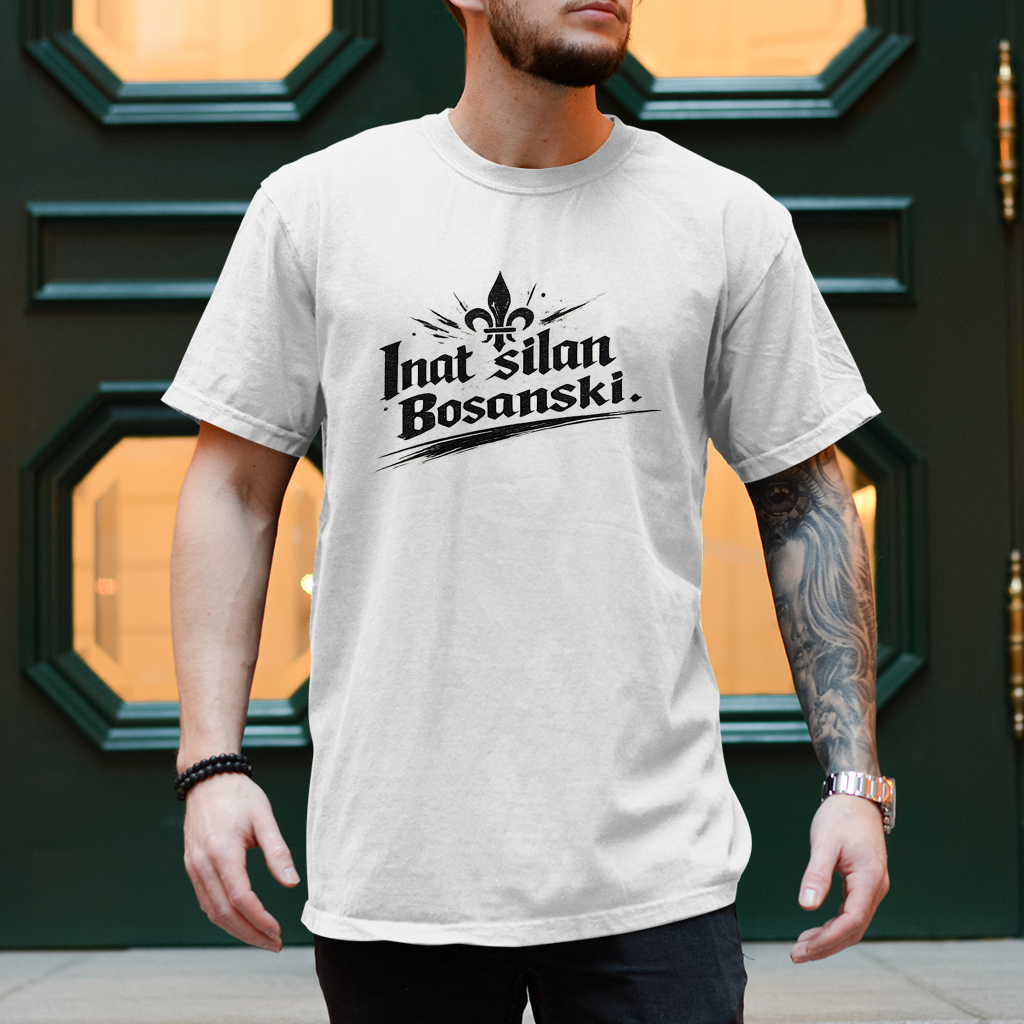 Herren T-Shirt Inat Silan Bosanski