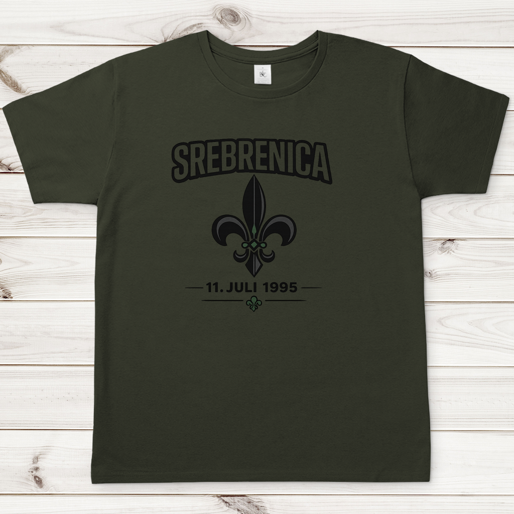 Muška majica Srebrenica Ljiljan