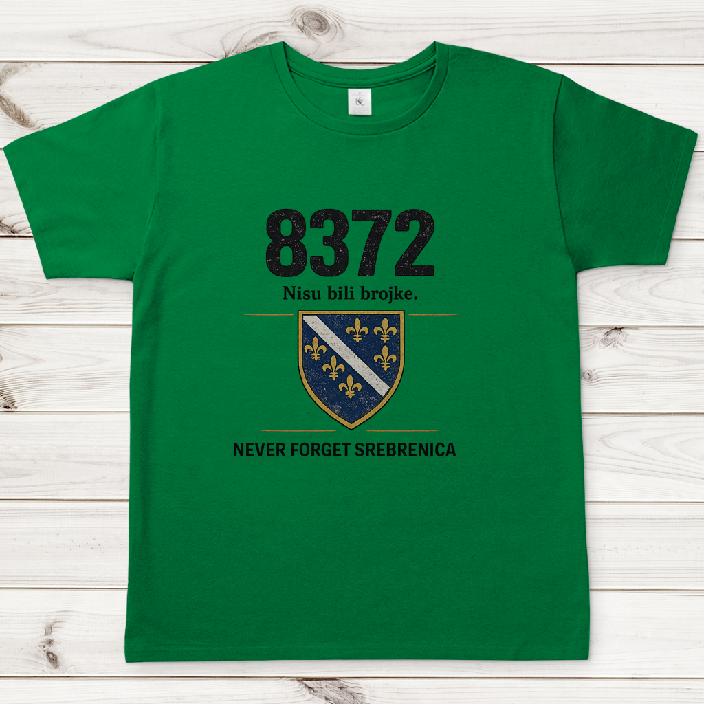 Muška majica Srebrenica Grb