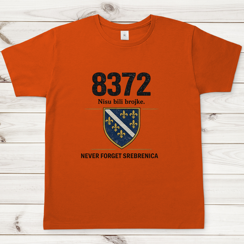Muška majica Srebrenica Grb