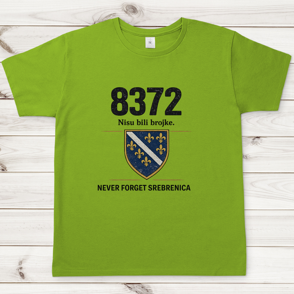 Muška majica Srebrenica Grb