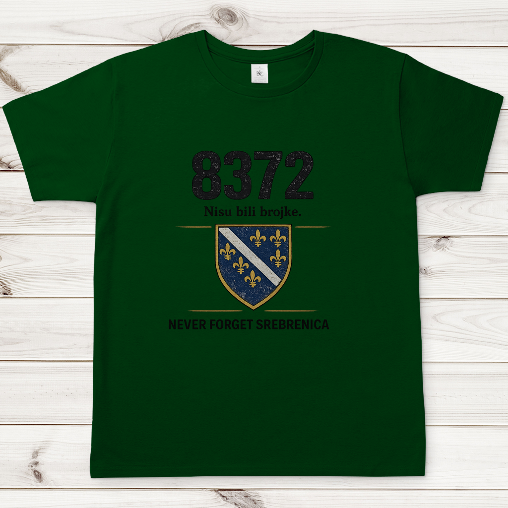 Muška majica Srebrenica Grb