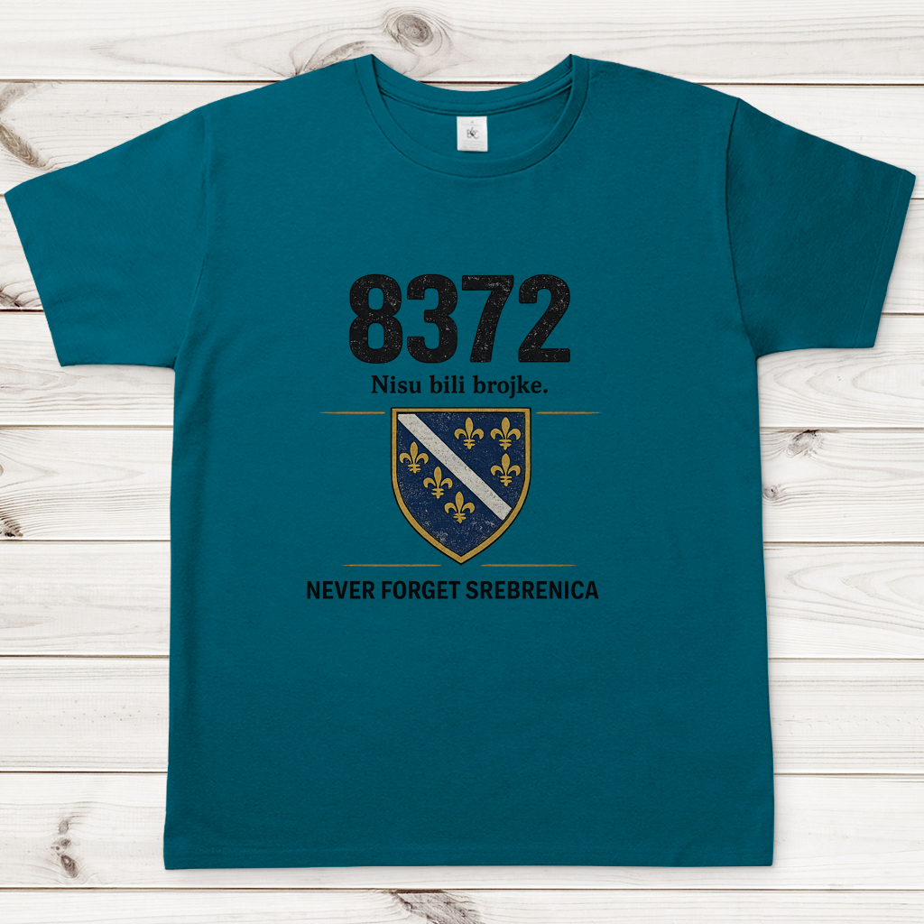Muška majica Srebrenica Grb