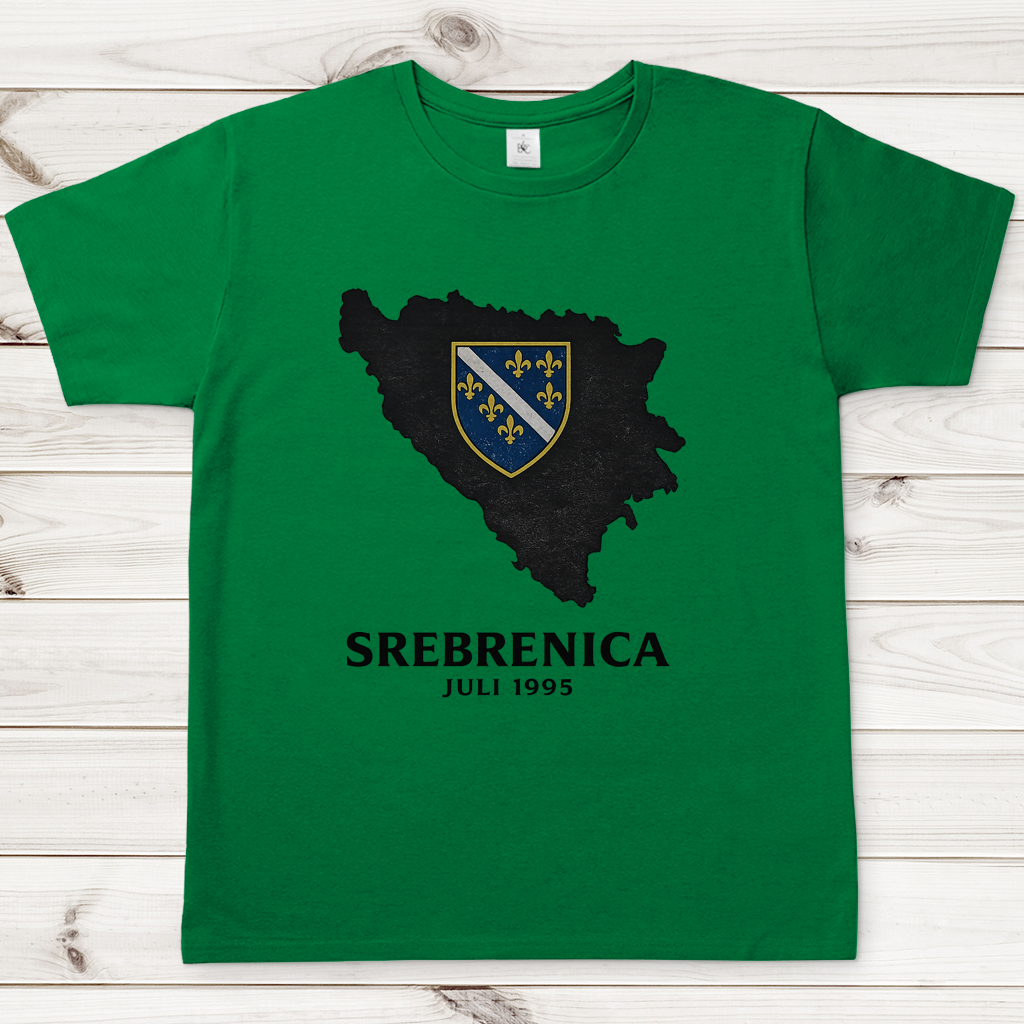 Muška majica Srebrenica Crna