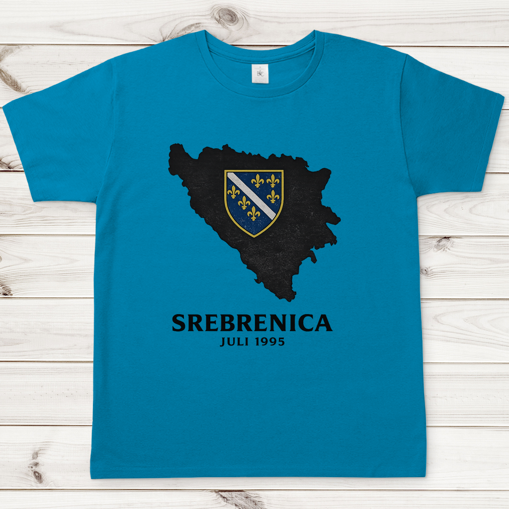 Muška majica Srebrenica Crna