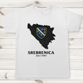 Muška majica Srebrenica Crna