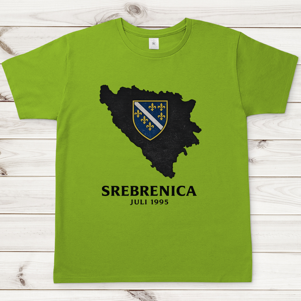 Muška majica Srebrenica Crna