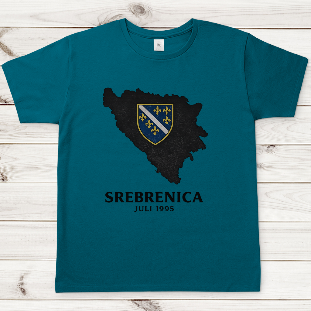 Muška majica Srebrenica Crna