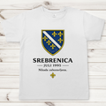 Muška majica Srebrenica Nikad Zaboravljena