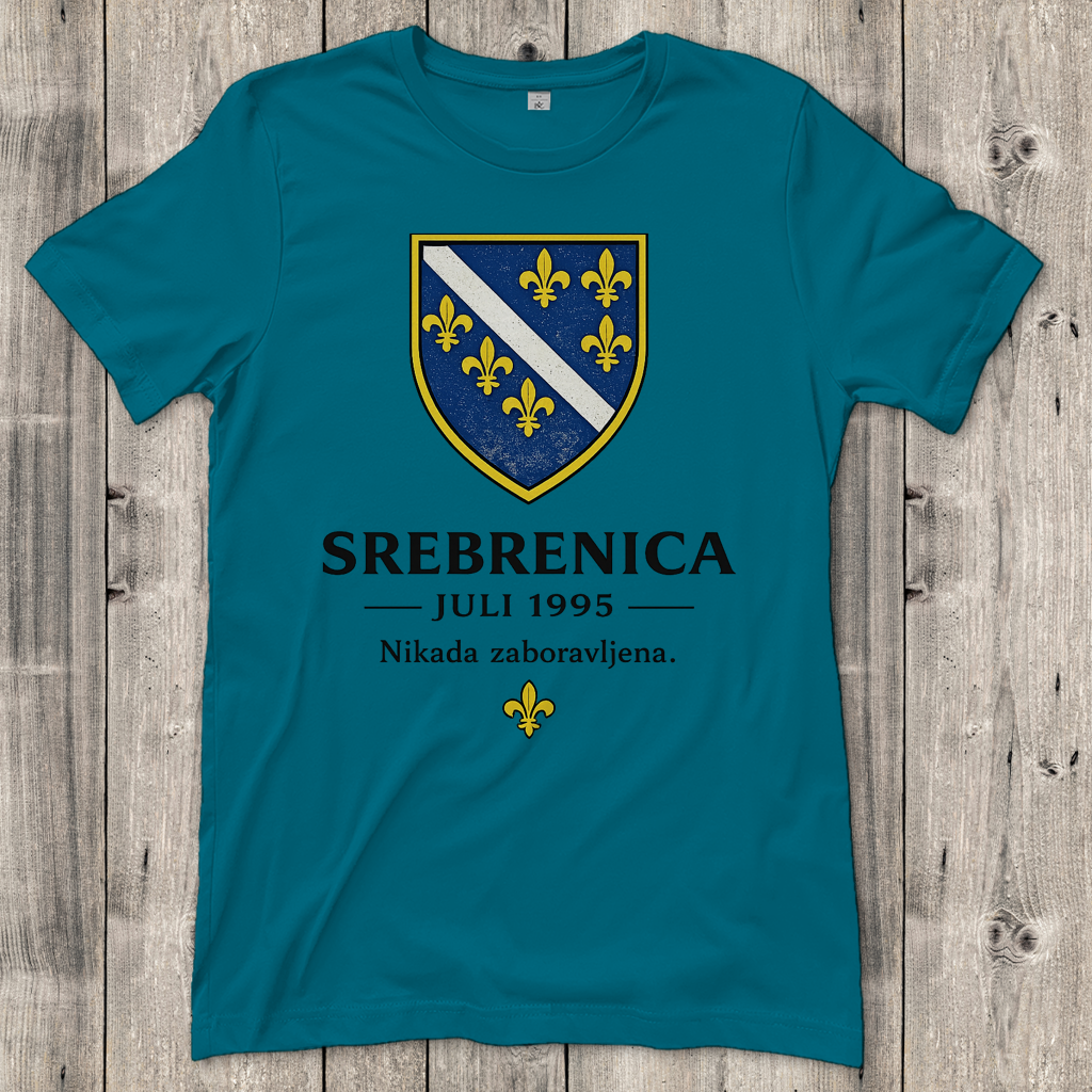 Ženska majica Srebrenica Nikad Zaboravljena