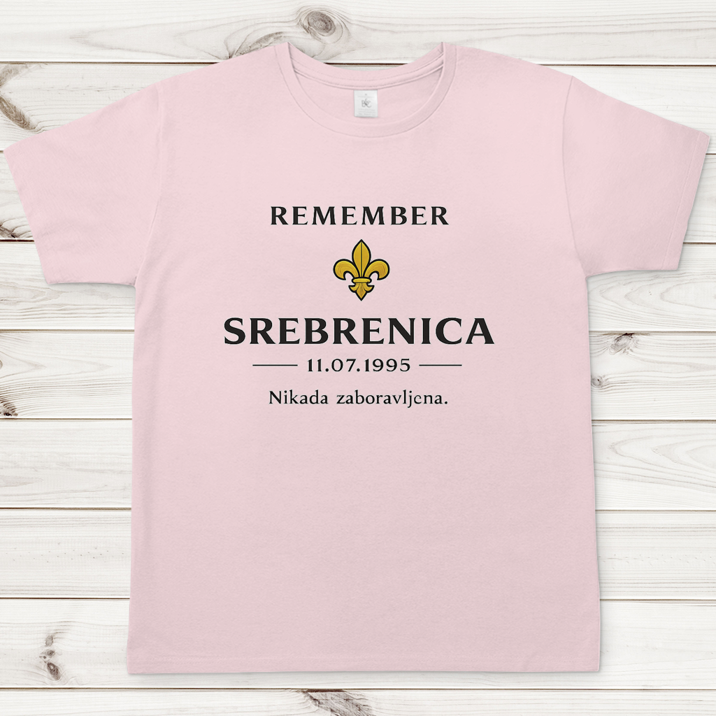 Muška majica Remember Srebrenica