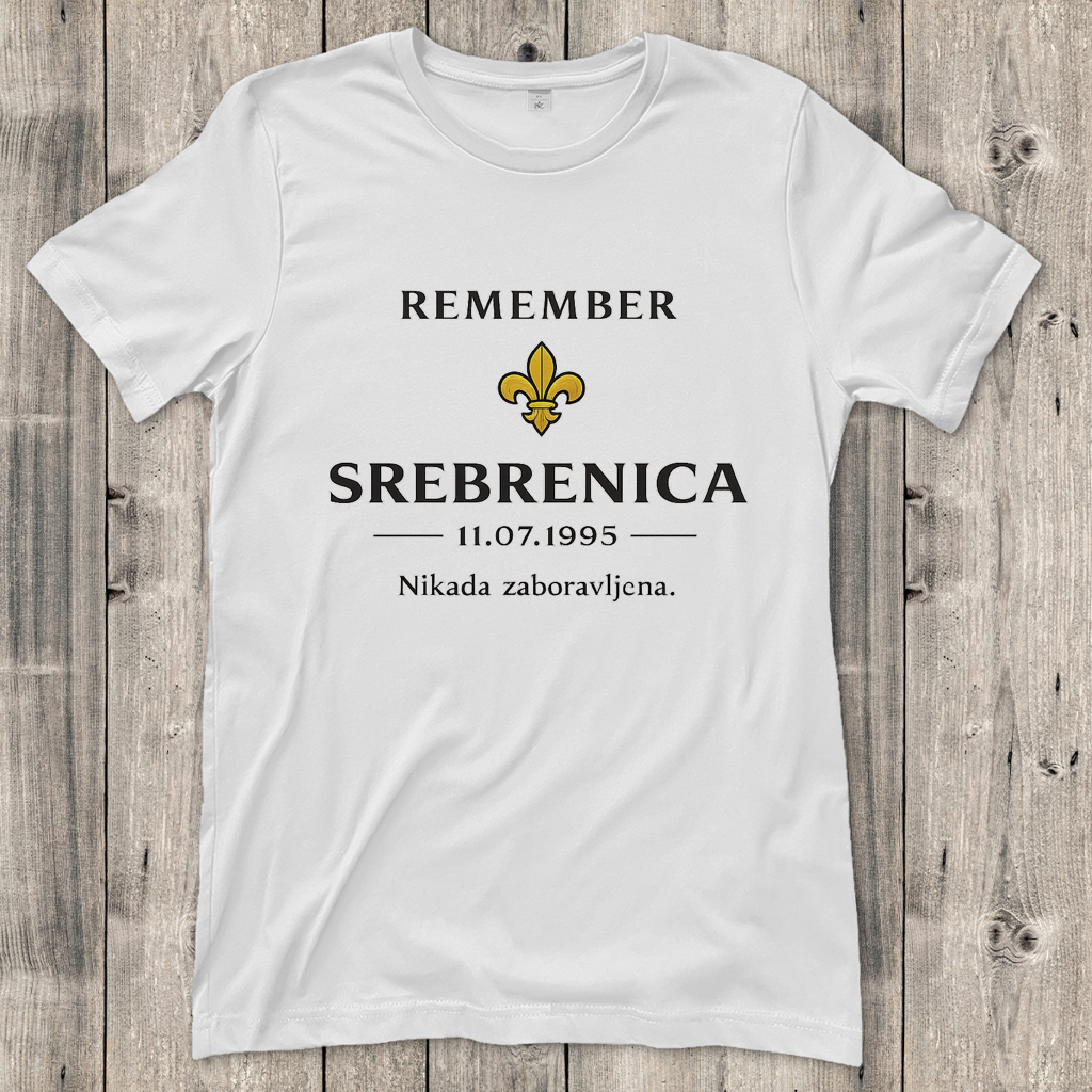Ženska majica Remember Srebrenica