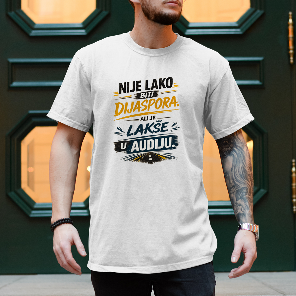 Herren T-Shirt Nije lako biti dijaspora