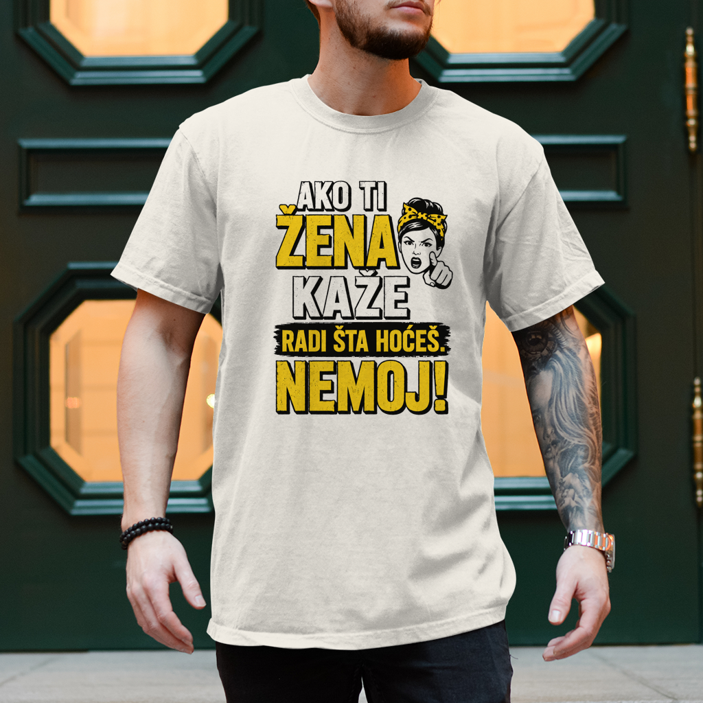 Herren T-Shirt Radi sta hoces