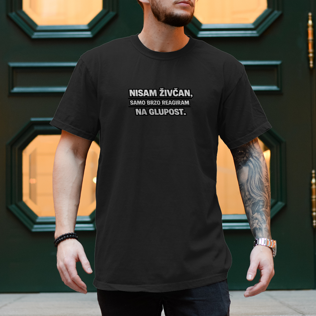 Herren T-Shirt Nisam zivcan