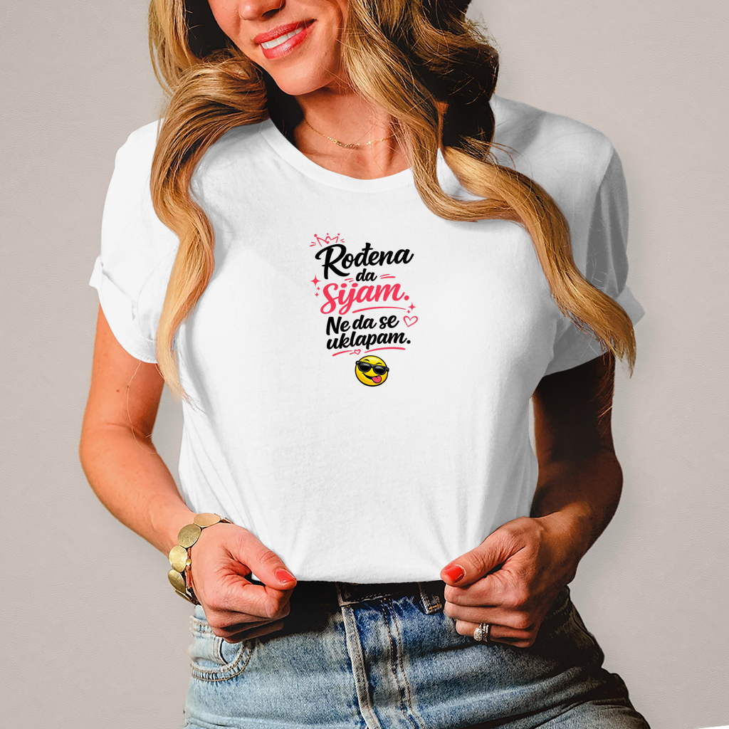 Damen T-Shirt Rodjena da sijam
