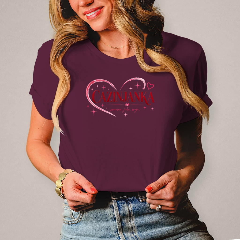 Damen T-Shirt Cazinjanka 01