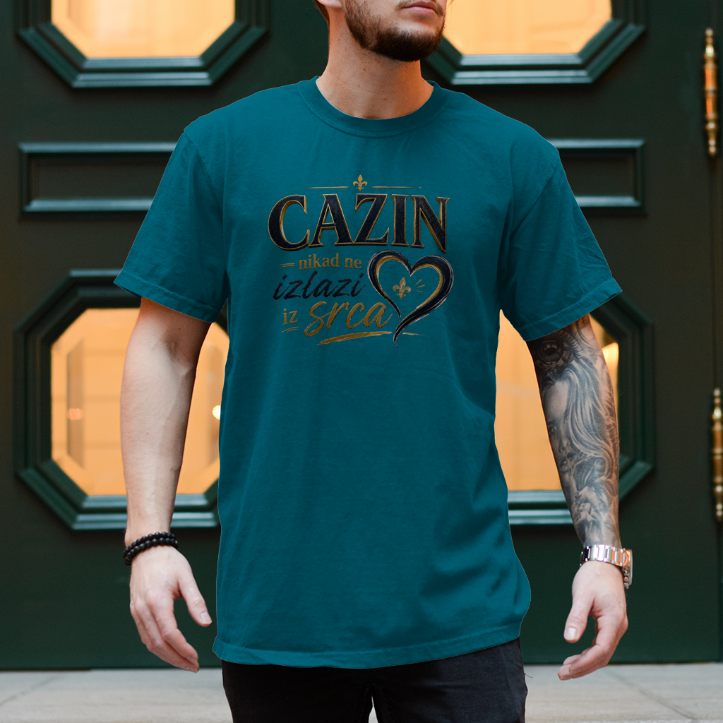 Herren T-Shirt Cazin nikad ne izlazi iz srca